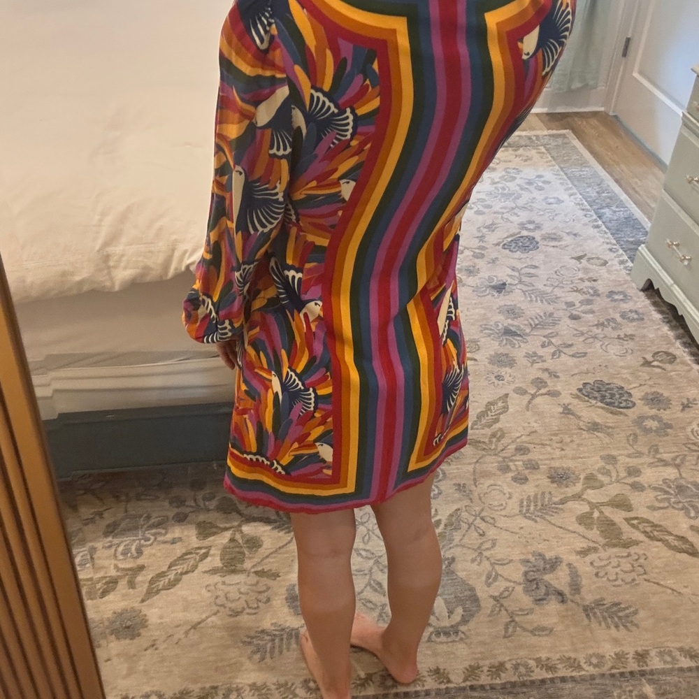 FARM Rio Toucans Wrap Mini Dress - Picture 5 of 7